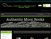 Tablet Screenshot of naturalhistorylab.com